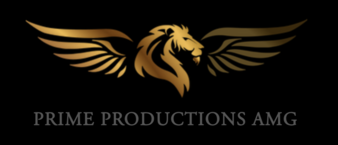 Logo for Prime Productions AMG, en virksomhed der specialiserer sig i TV-, film- og marketingproduktion