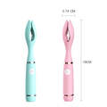 Pink couple vibrator i silikone – genopladelig sexlegetøj til par
