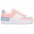 Pastel Damesneaker m. AIR Sål – Lyserød & Lyseblå Stil