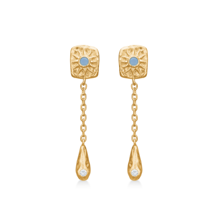 Marena earrings in gold plated silver - studio.z