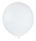 Stor hvid ballon