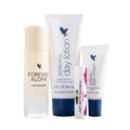 Forever awakening eye cream, protecting day lotion, Forever Alofa og Aloe Lips