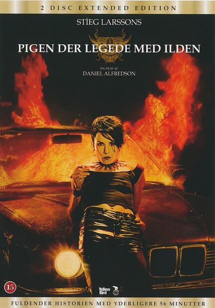 Stieg Larsson, Pigen der legede med ilden, DVD Movie