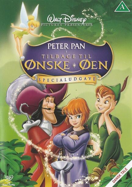 Peter Pan, Tilbage Til Ønskeøen, Walt Disney DVD
