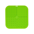 Eat Slow Live Longer Lick Mat Quad (20 x 20 cm) grøn