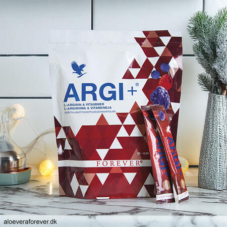 ARGI+ fra Forever Living - energi til før og efter træning - julegaveforslag
