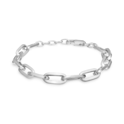 Link Chain Bracelet - Link chain bracelet in sterling silver