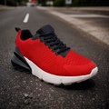røde sneakers