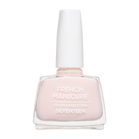 French Manicure Collection med semi-transparente nuancer og spidsfarve til klassisk fransk manicure