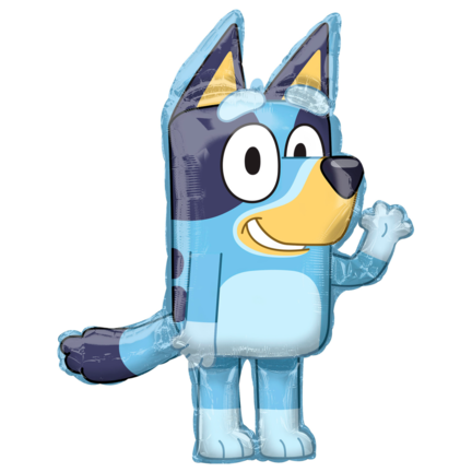 Stor Bluey ballon til helium - folieballon