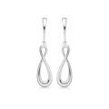 ENDLESS silver earrings | Danish design by Mads Z