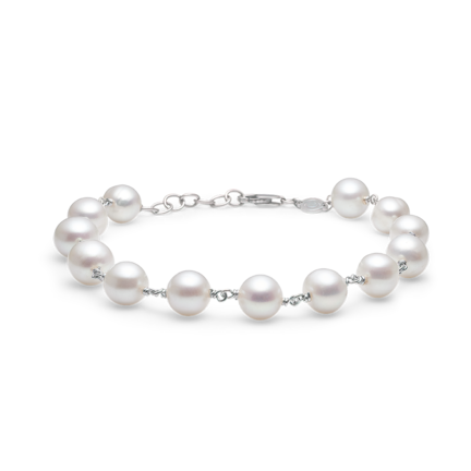 TREASURE pearl bracelet in silver | Danish design by Mads Z