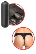 Fetish Fantasy Series Hanky Spank Me Vibrating Panty – vibrerende trusse med pisk og maske
