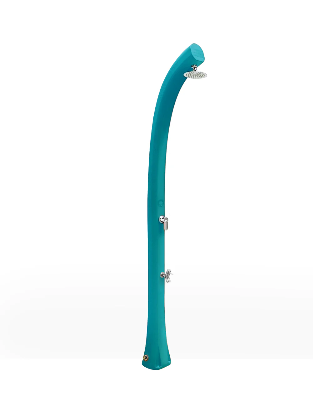 Arkema - NEW HAPPY H220 Solardusche mit Fußbrause - 26 Liter - Türkis