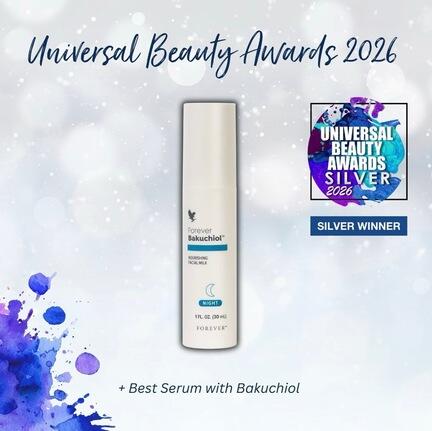 Forever Bakuchiol - serum ansigtsmælk med 1 % bakuchiol