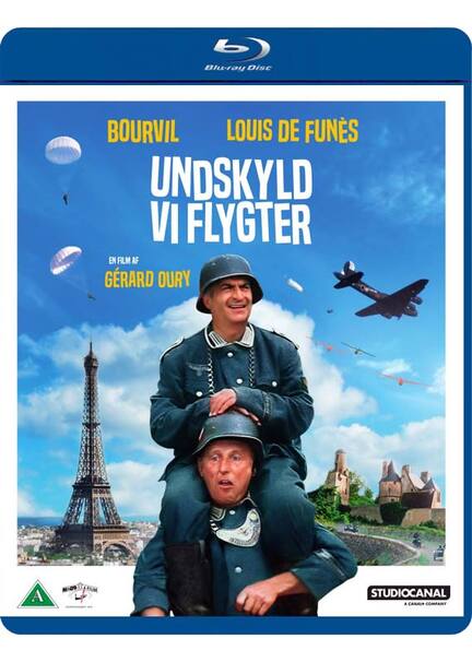 Undskyld vi flygter, Blu-Ray, Movie, Comedy