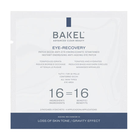 EYE-RECOVERY øjenmaske-patch med anti-ageing effekt – reducerer hævelser og mørke rande med kølende ingredienser.