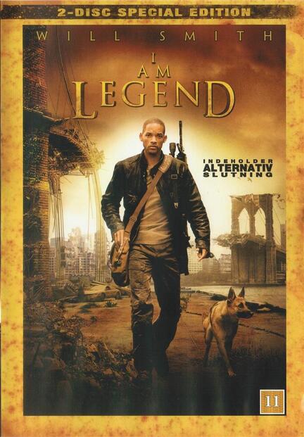 I Am Legend, Will Smith, DVD Movie