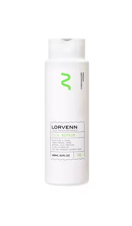 Billede af Silk Repair Conditioner – genopbyggende balsam med silkeproteiner, der styrker og blødgør skadet hår.