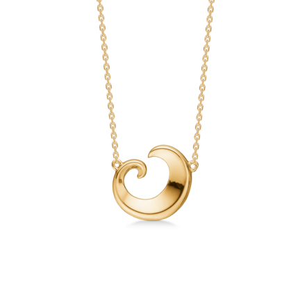 OCEAN necklace in 14 karat gold | Danish design by Mads Z