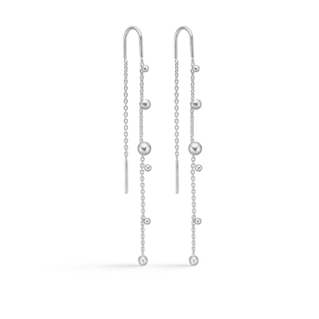 BUBBLES sølv øreringe | Mads Z