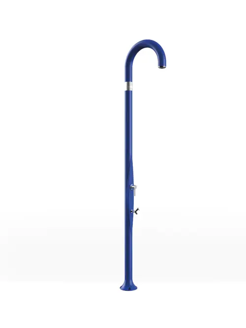 Arkema - FUNNY YIN T125 udendørs bruser med fodbruser - koldt & varmt vand - Blå