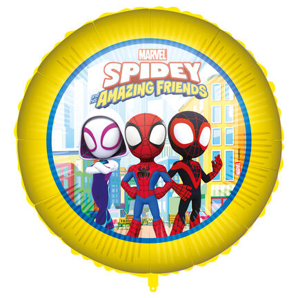 Spidey and friends ballon til helium