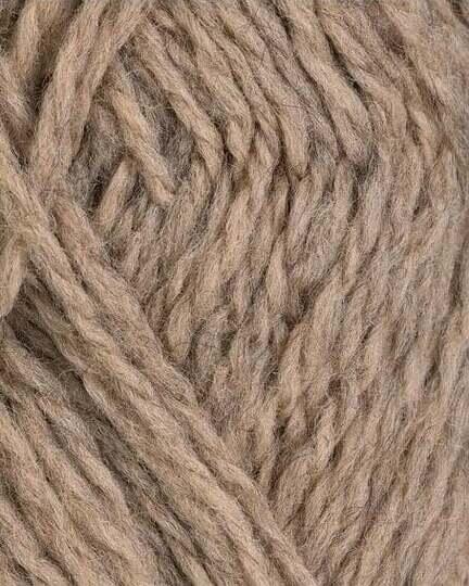 close up af garnet vams fra rauma i farven sand meleret