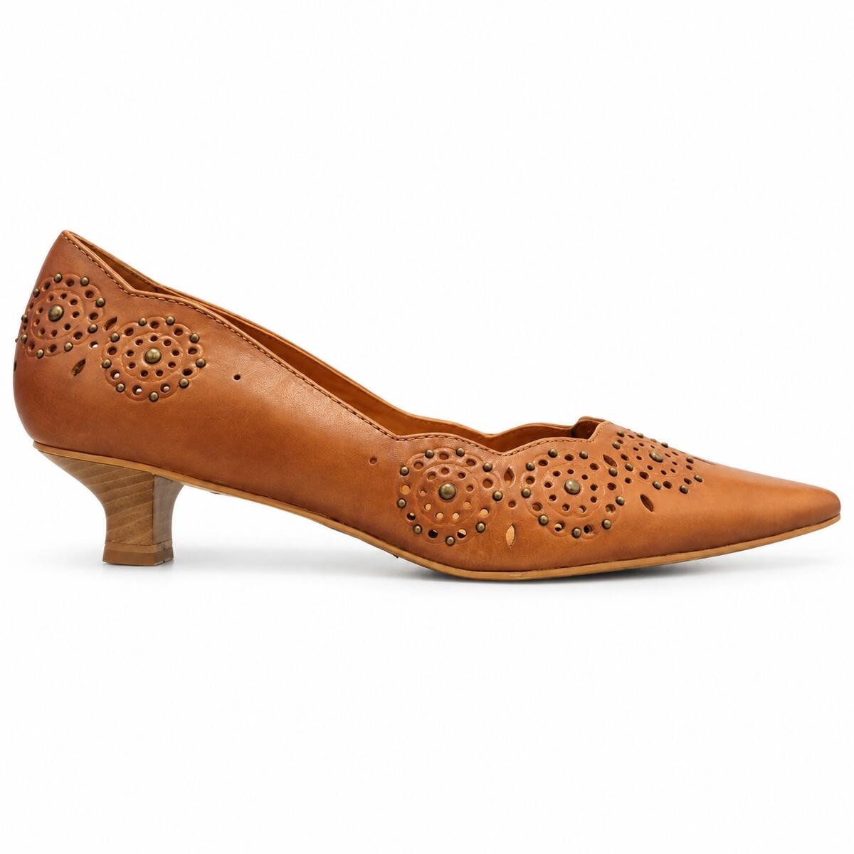 Tamaris Pumps Med Hulmønster  Brun - 39