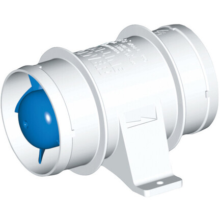 Inline ventilator til båd med benzinmotor 24V