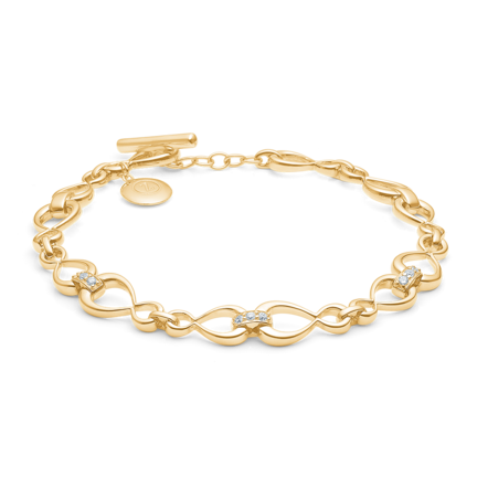 DEVOTION bracelet in 14 karat gold | Danish design by Mads Z