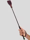 Fifty Shades of Grey Sweet Anticipation Reversible Riding Crop – vendbar sort/rød pisk til sanseleg og forførelse.