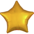 Guld stjerne ballon til helium