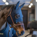 Wahlsten Healing Titanium stress maske med ører til hest, cob og pony