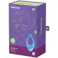 Satisfyer Endless Love parvibrator i blå silikone med tre motorer