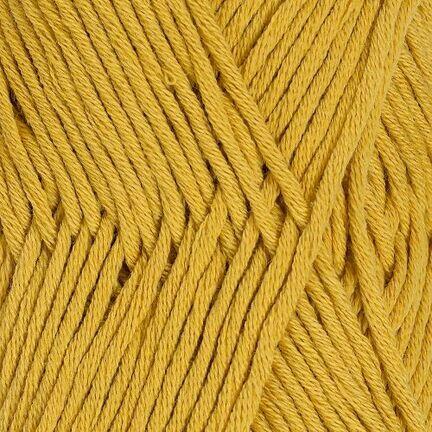 Sennepsgul | Petunia Bomuldsgarn | Rauma | Uldgalleriet