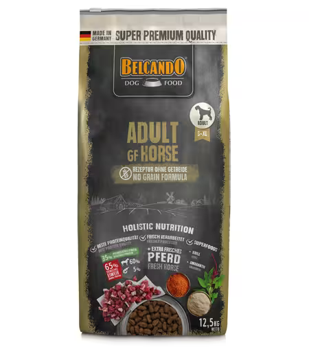 Belcando Adult GF Horse 12,5 kg. hundefoder