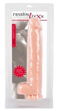 Realistixxx dildo 42 cm lang og 7,6 cm bred i realistisk design