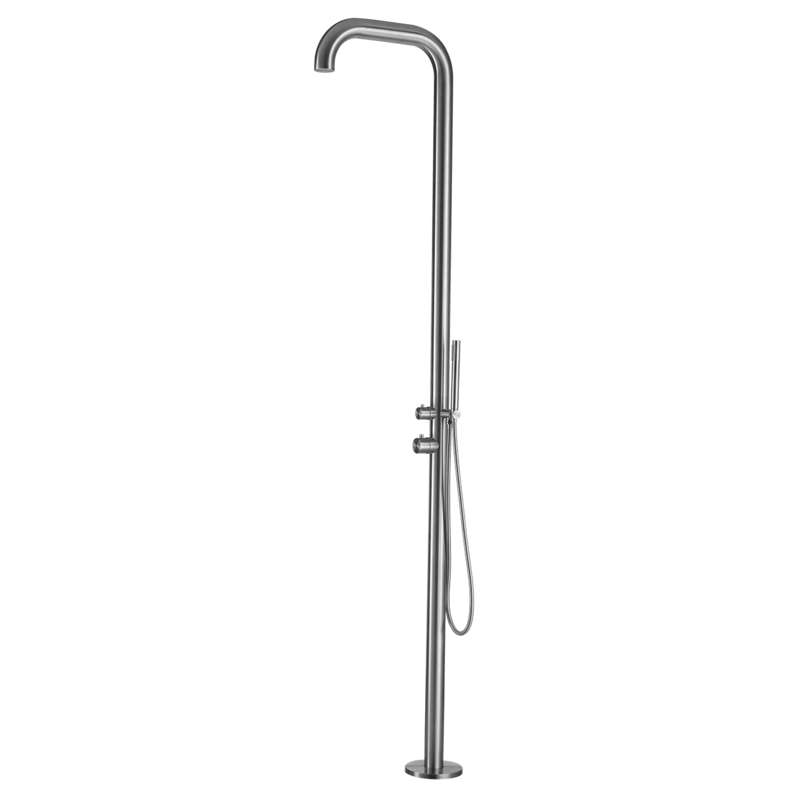 Sined CHIA INOX - Edelstahldusche mit Handbrause