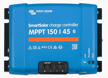 Victron MPPT 150/45 solcelleregulator til båd og camper