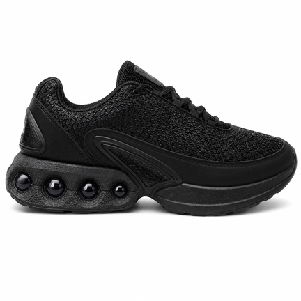 Sort futuristisk sneaker til mænd
