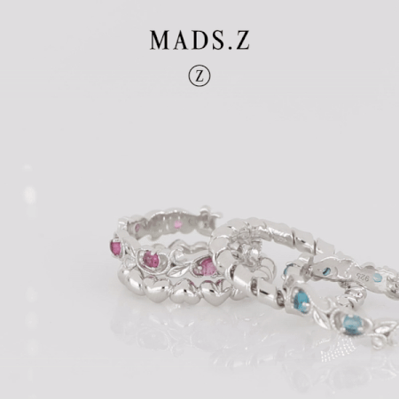 POETRY HEART sølv ring | Mads Z