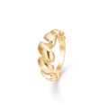 SWIRL ring in 14 karat gold | Danish design by Mads Z