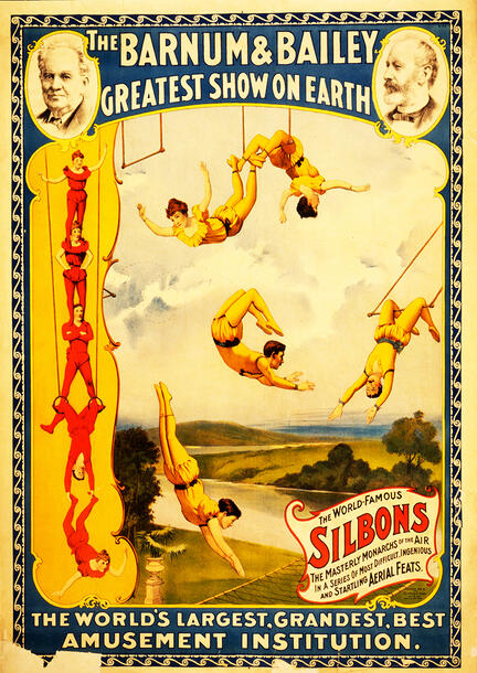 fotomester circus cirkus plakat barnum and bailey