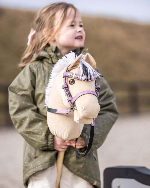 My Hobby Horse Glitter trense - AW25 - Turkisblå Glitter