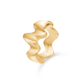 WAVE ring in 14 karat gold | Danish design by Mads Z