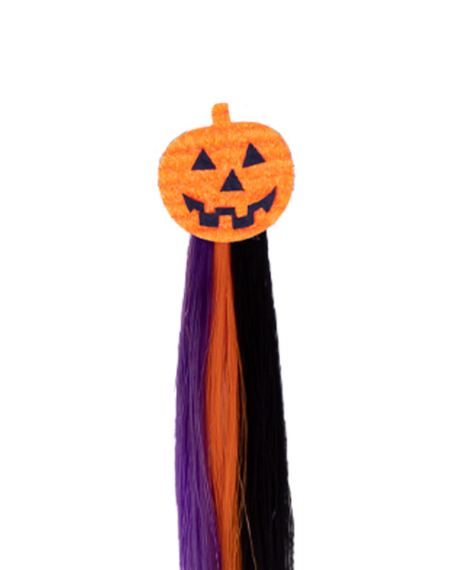 Billede af Halloween hår klips - Græskar