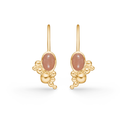 PRECIOUS BUBBLES earrings in 14 karat gold | Danish design by Mads Z