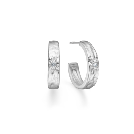 Marena øreringe i sølv - studio.z