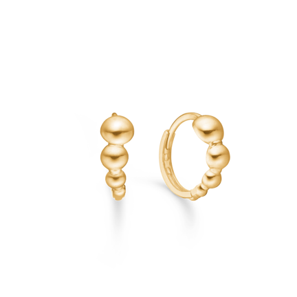 ALBA earrings in 8 karat gold | Danish design by Mads Z